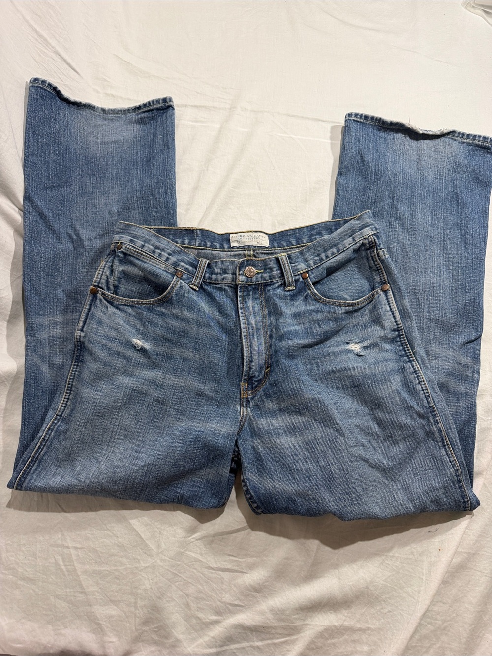 American Eagle Outfitters Light Blue Relaxed Men's Jeans vintage!